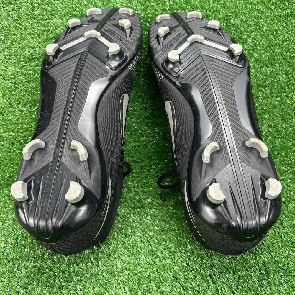 Nike Superfly 8 Club FG/MG Men's 9 Soccer Cleats CV0852 004 Black Iron Grey Boot